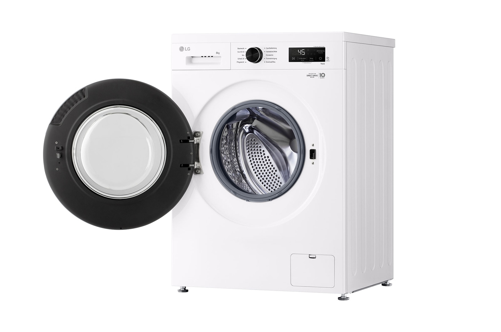 LG F4WB308Y wasmachine Voorlader 8 kg 1350 RPM Wit DHZ4955 - Afbeelding 6