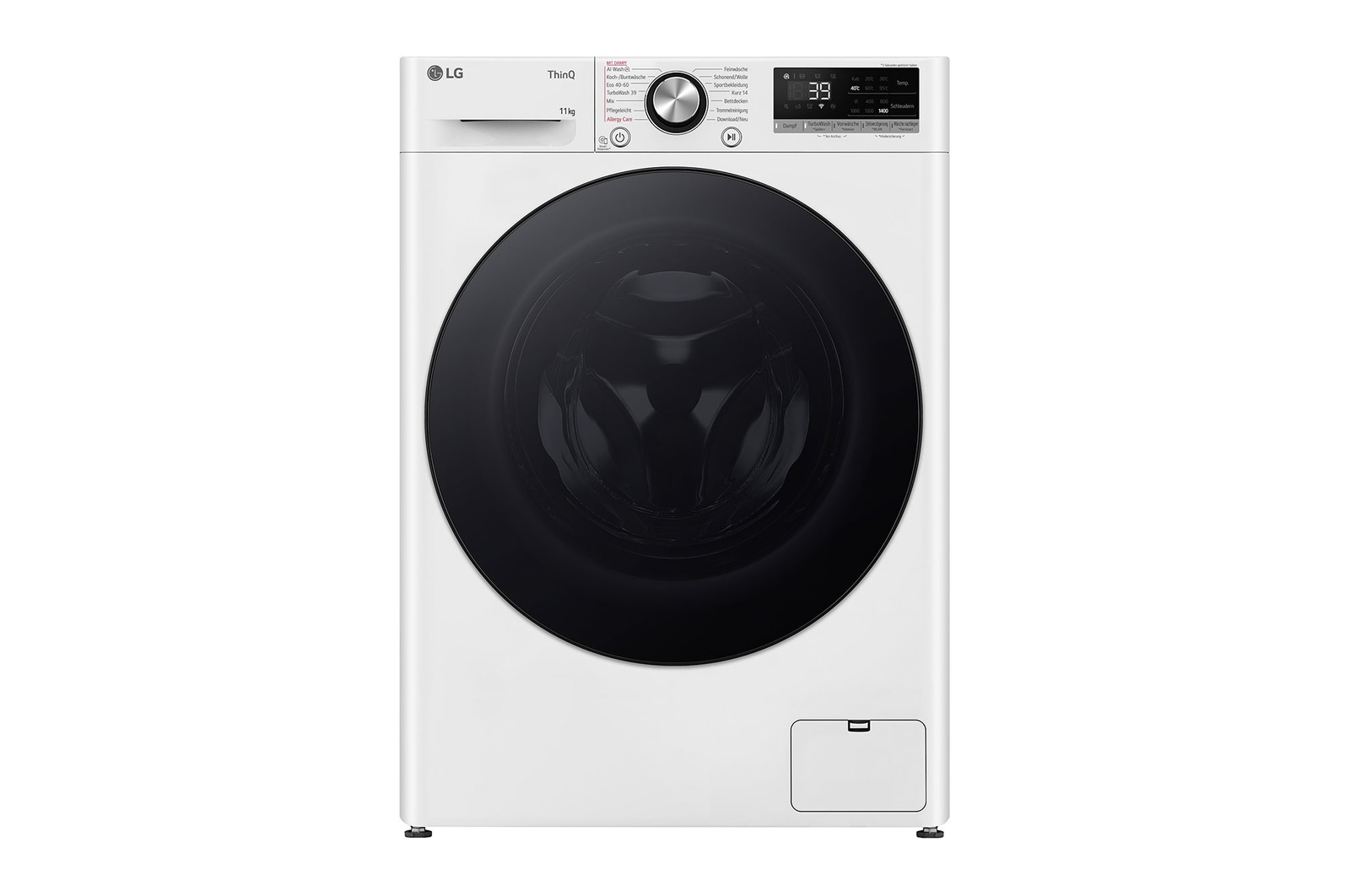 LG F4W11A wasmachine Voorlader 11 kg 1350 RPM Wit DHZ4953 VERPAKKINGSCHADE - Afbeelding 13