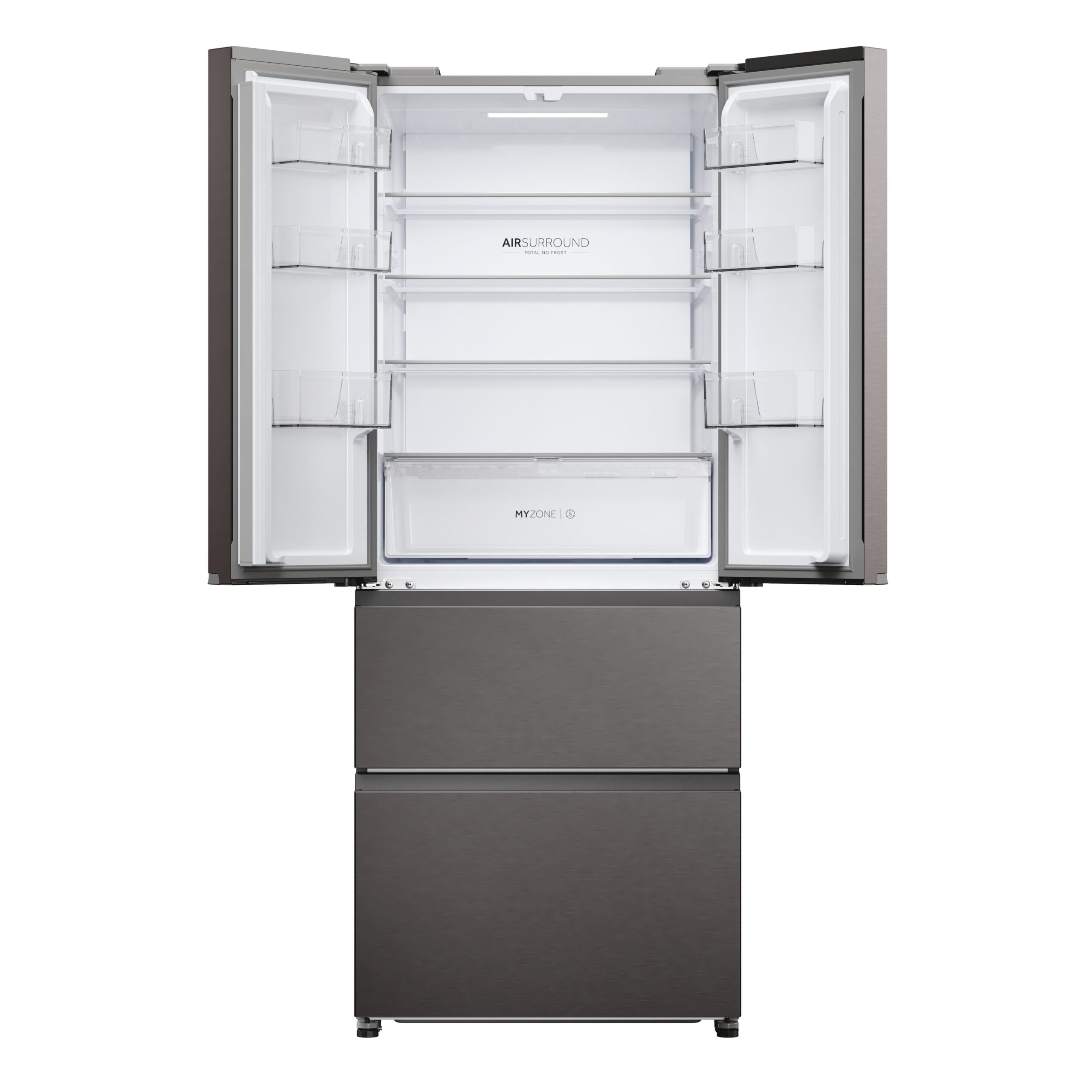 Haier HFR3718DNMD Vrijstaand 402 l Antraciet DHZ5122 - Afbeelding 4