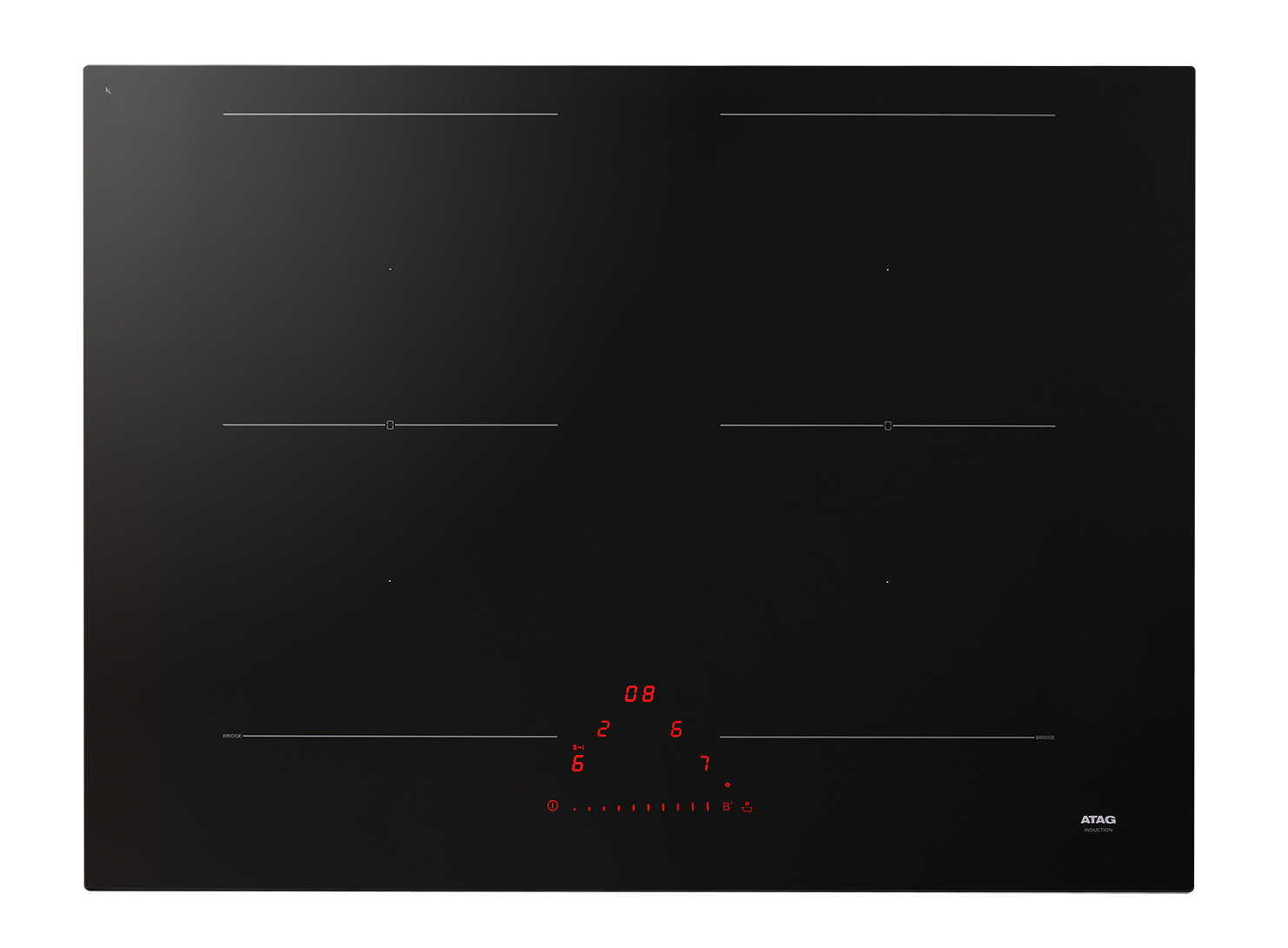 ATAG HI07471EV kookplaat Zwart Ingebouwd 70 cm Inductiekookplaat zones 4 zone(s) B-keuze - Afbeelding 3