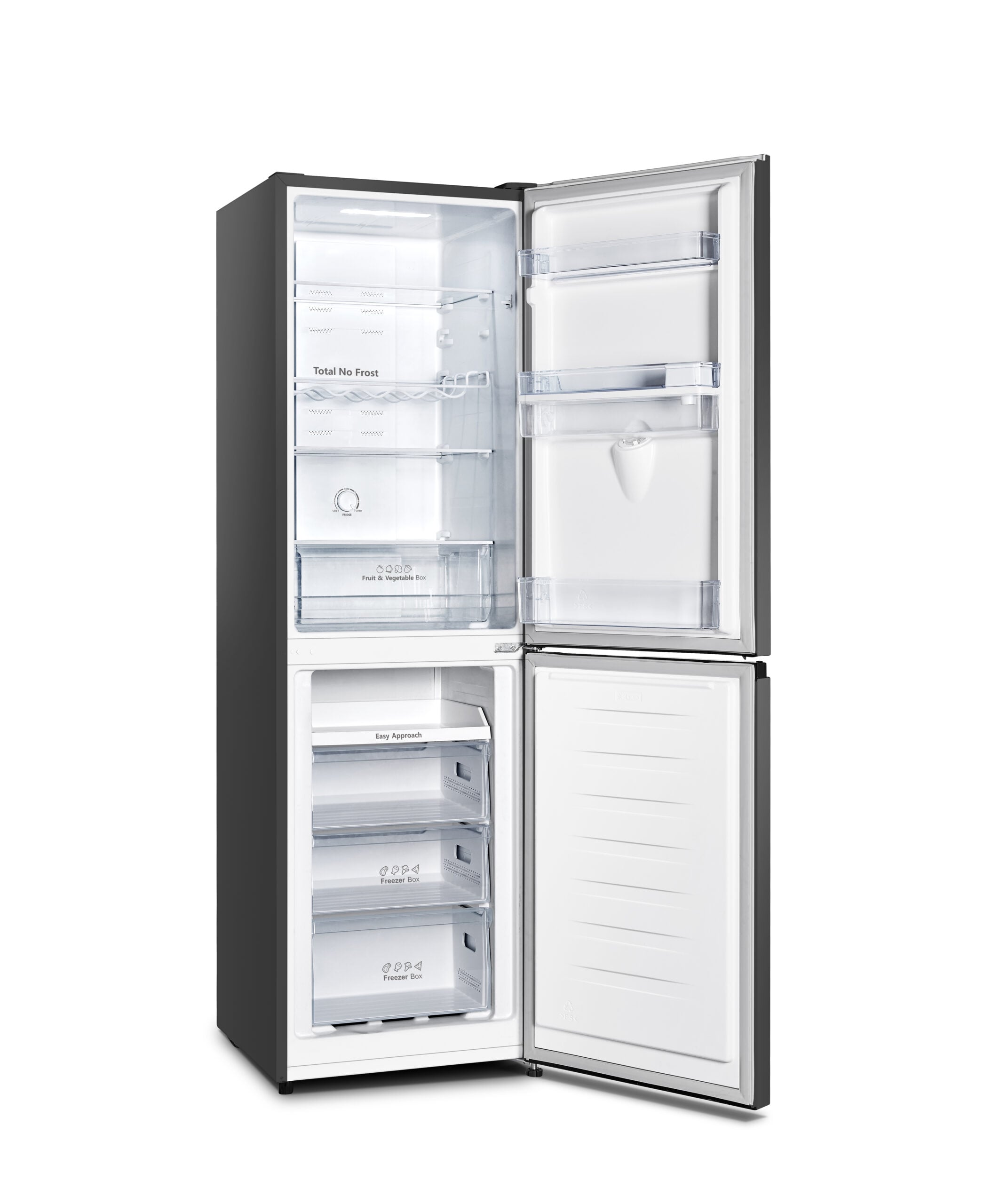 Hisense RB327N4WBE koel-vriescombinatie Vrijstaand 256 l Zwart EWO5010 - Afbeelding 8