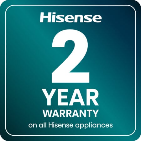 Hisense HDE3211BWUK fornuis Vrijstaand fornuis Electrisch Keramisch Wit EWO5001