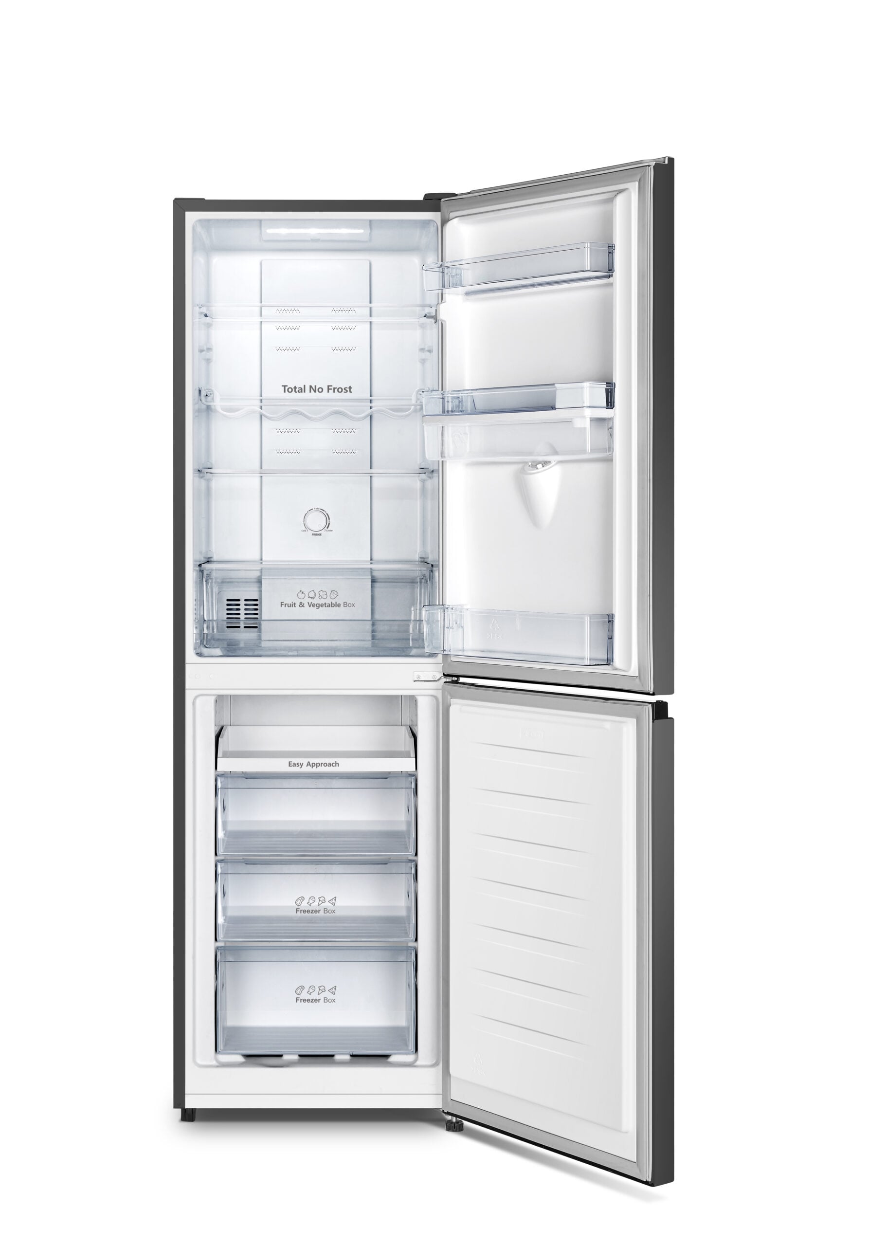 Hisense RB327N4WBE koel-vriescombinatie Vrijstaand 256 l Zwart EWO5010