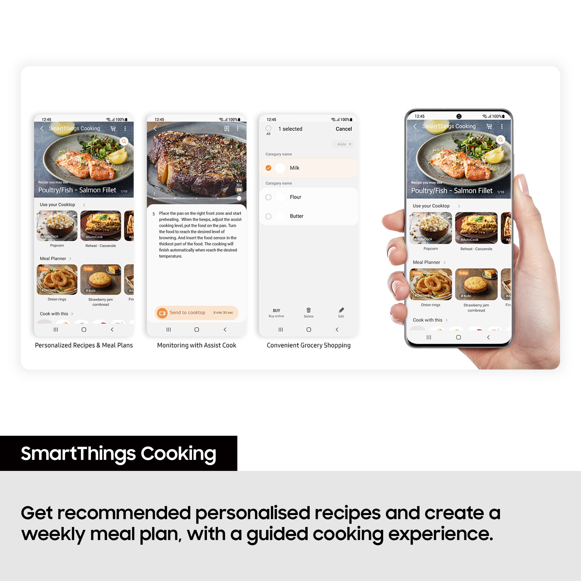 Samsung NZ64B4016FK Zwart Ingebouwd 60 cm Inductiekookplaat zones 4 zone(s) - Afbeelding 9