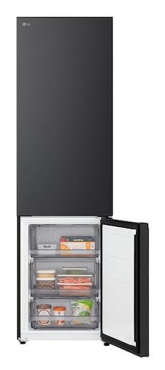 LG GBBS322AEV koel-vriescombinatie Vrijstaand 375 l Zwart - Afbeelding 5
