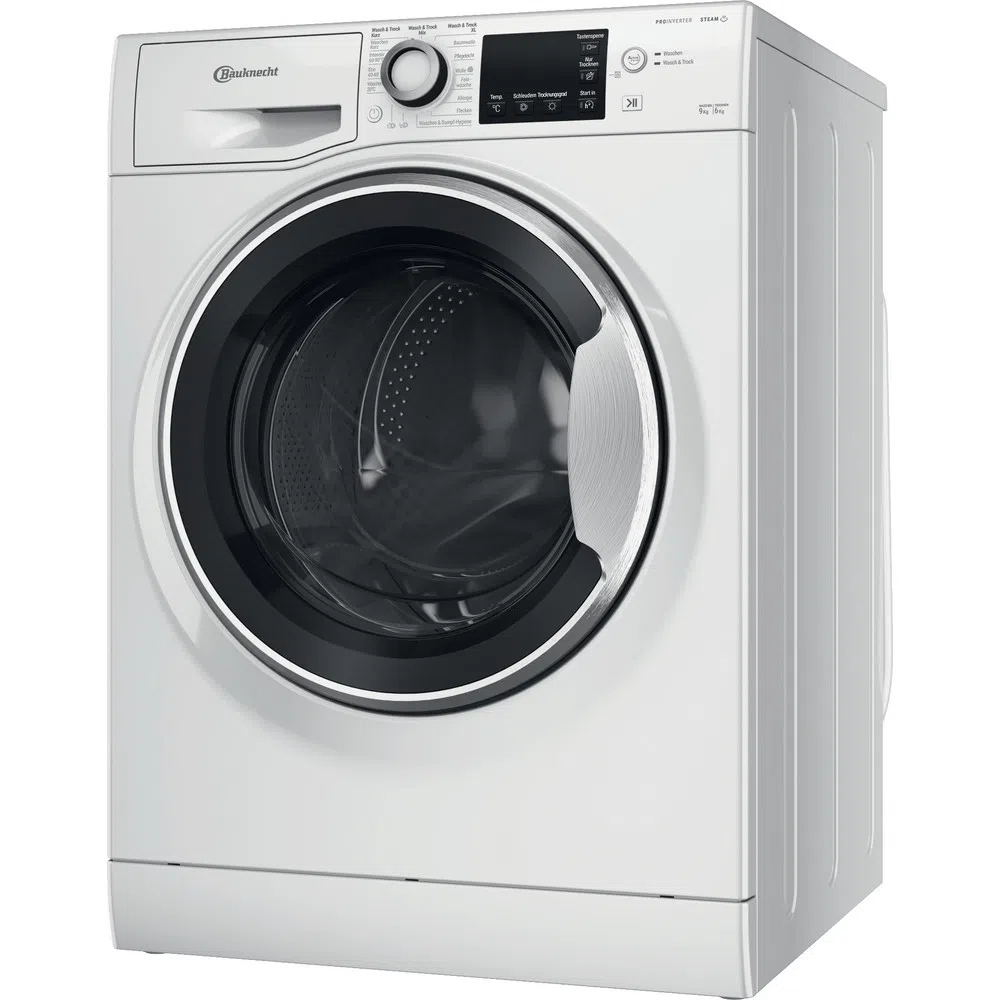 Bauknecht WATK Sense 96 41 N Was-droogcombinatie Voorlader Wit DHZ5238 - Afbeelding 3