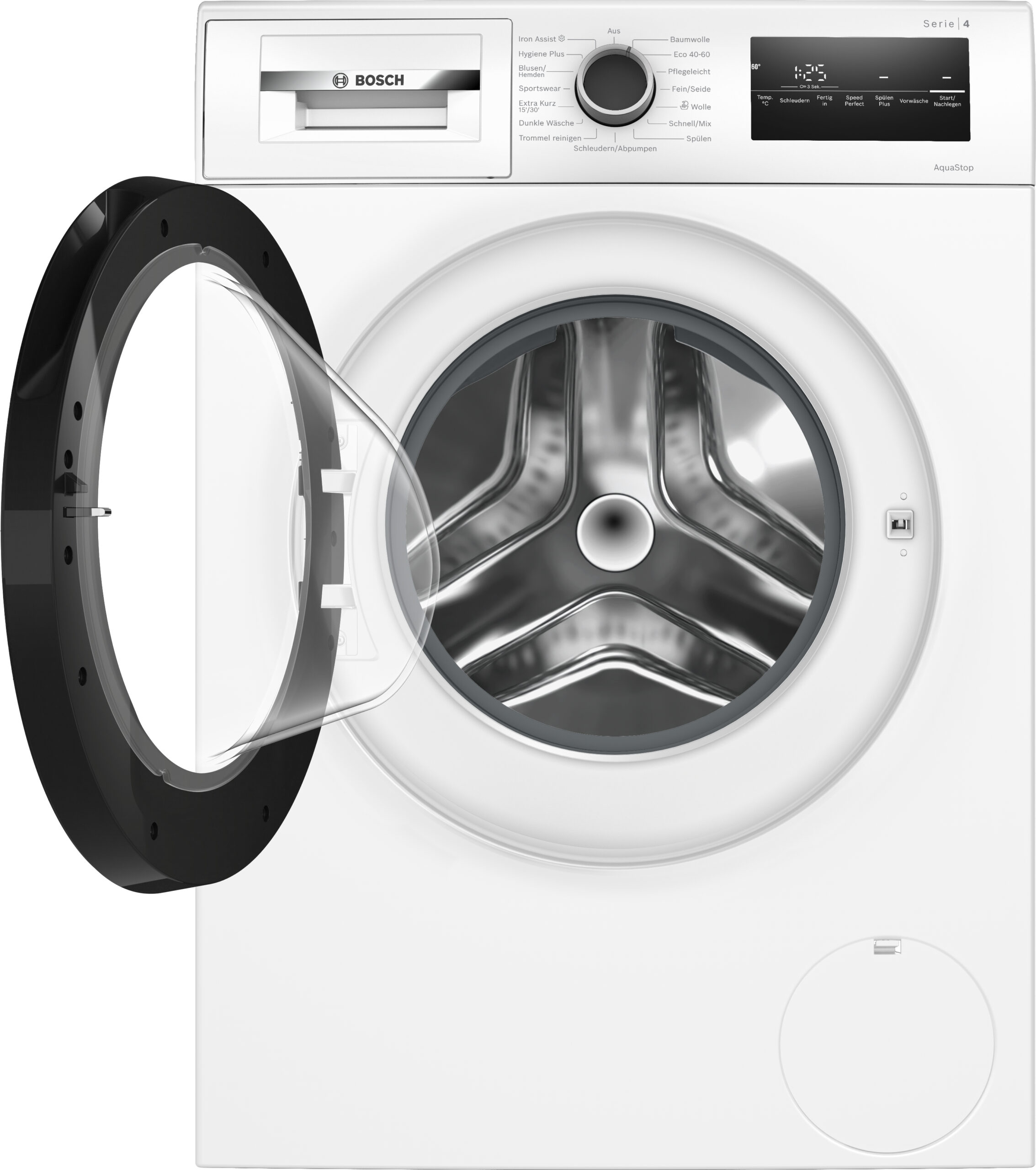 Bosch Serie 4 WAN282ECO6 wasmachine Voorlader 8 kg 1400 RPM Wit DHZ5237 - Afbeelding 8