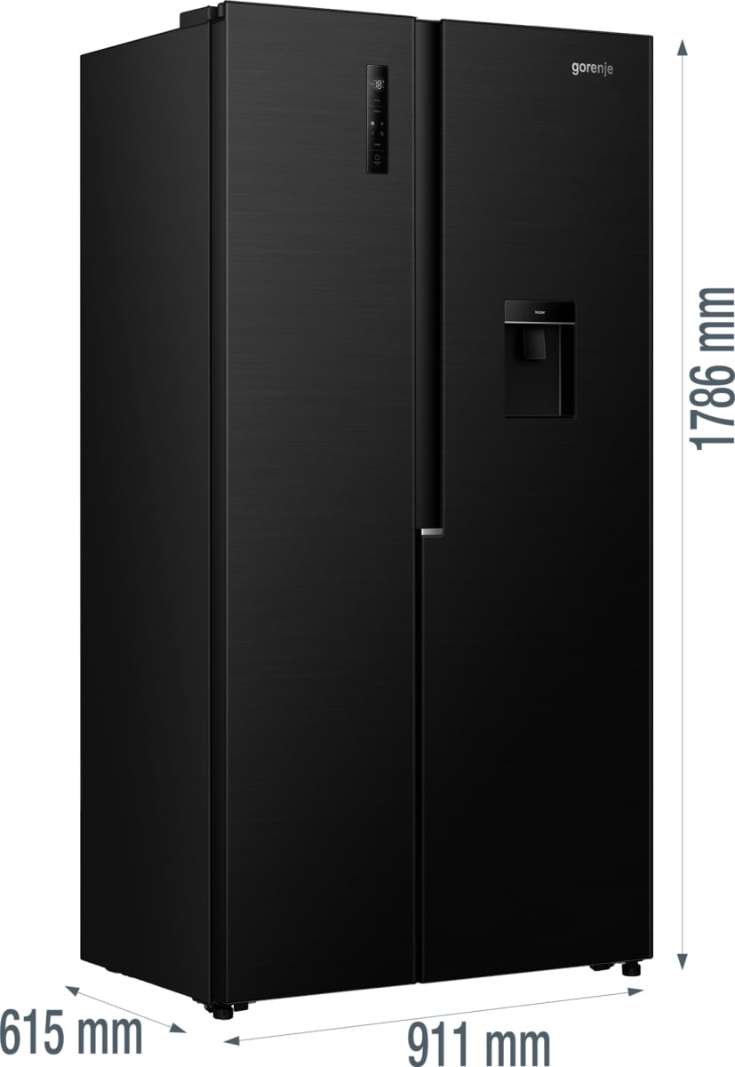 Gorenje SN954E2WDB amerikaanse koelkast Vrijstaand 541 l Zwart DHZ5232 - Afbeelding 12