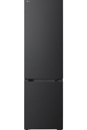 LG GBBS322AEV koel-vriescombinatie Vrijstaand 375 l Zwart
