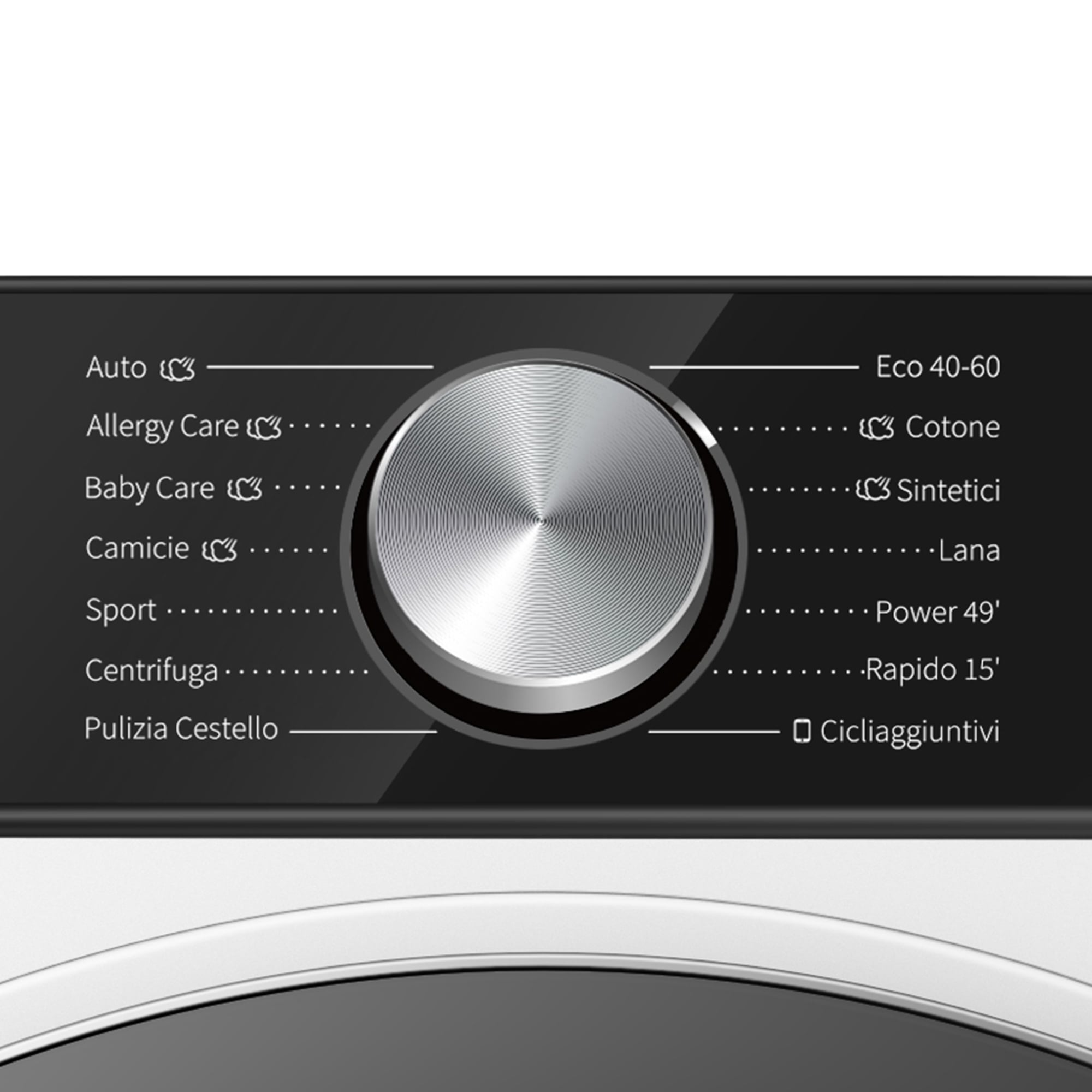 Hisense WF5S1045BW wasmachine Voorlader 10,5 kg 1400 RPM Wit DHZ5239 - Afbeelding 17