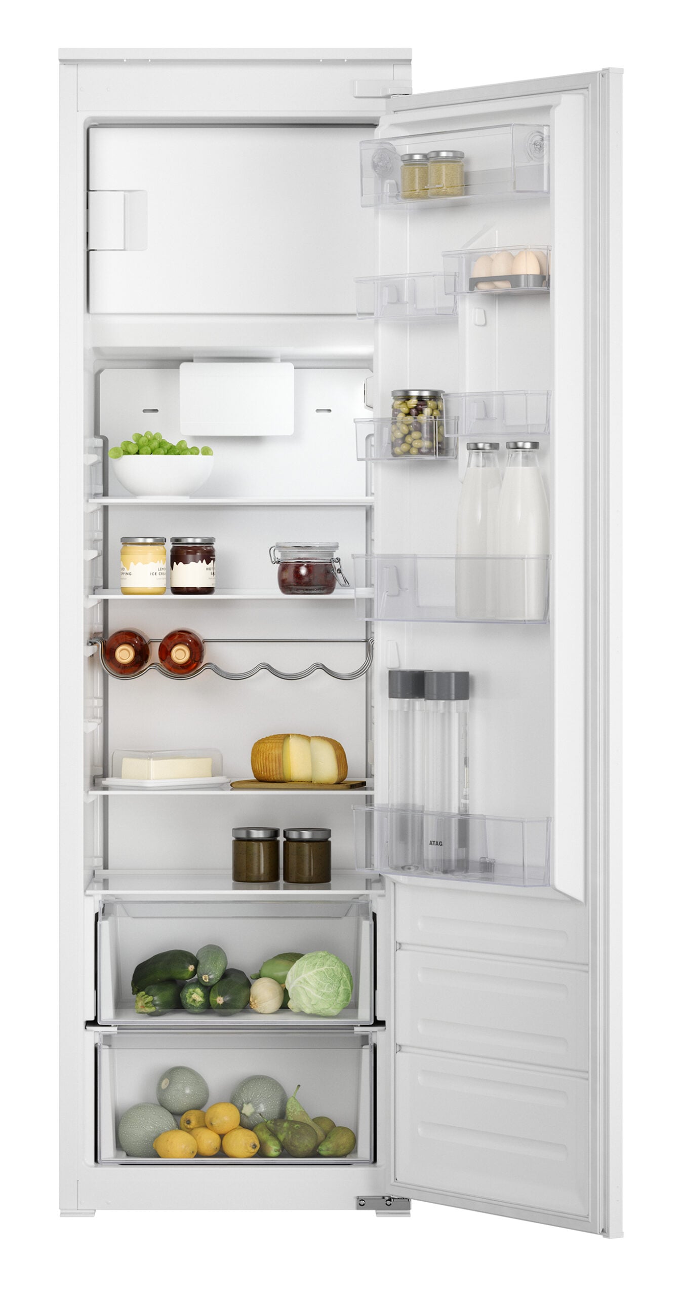 ATAG KS38178B combi-koelkast Ingebouwd 285 l Wit - Afbeelding 10