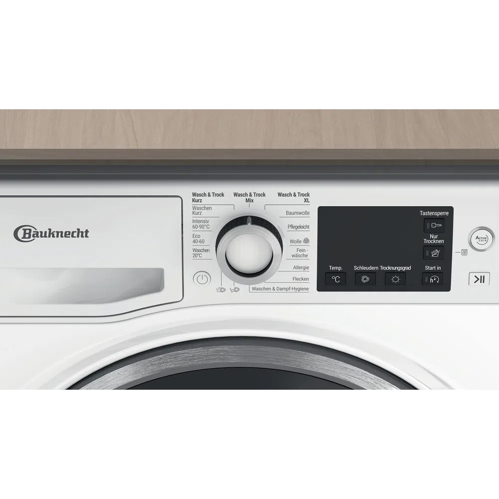 Bauknecht WATK Sense 96 41 N Was-droogcombinatie Voorlader Wit DHZ5238 - Afbeelding 12