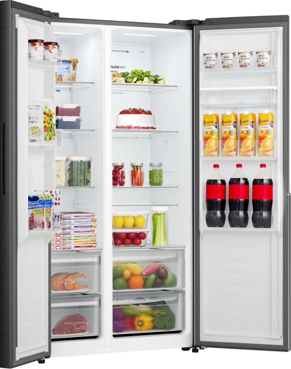 Gorenje SN954E2WDB amerikaanse koelkast Vrijstaand 541 l Zwart DHZ5232 - Afbeelding 6