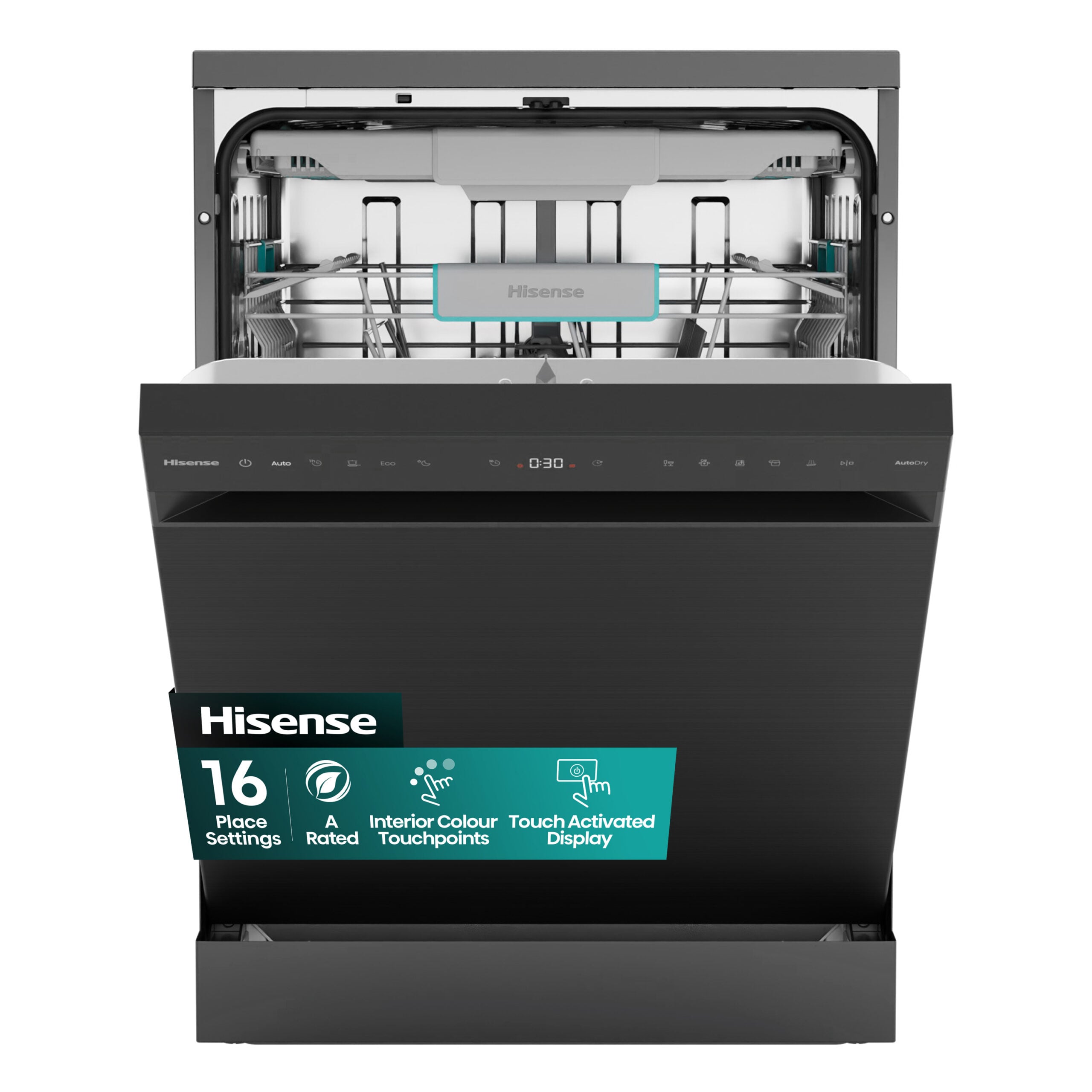 Hisense HS663A90BXUK vaatwasser Vrijstaand 16 couverts EWO5144