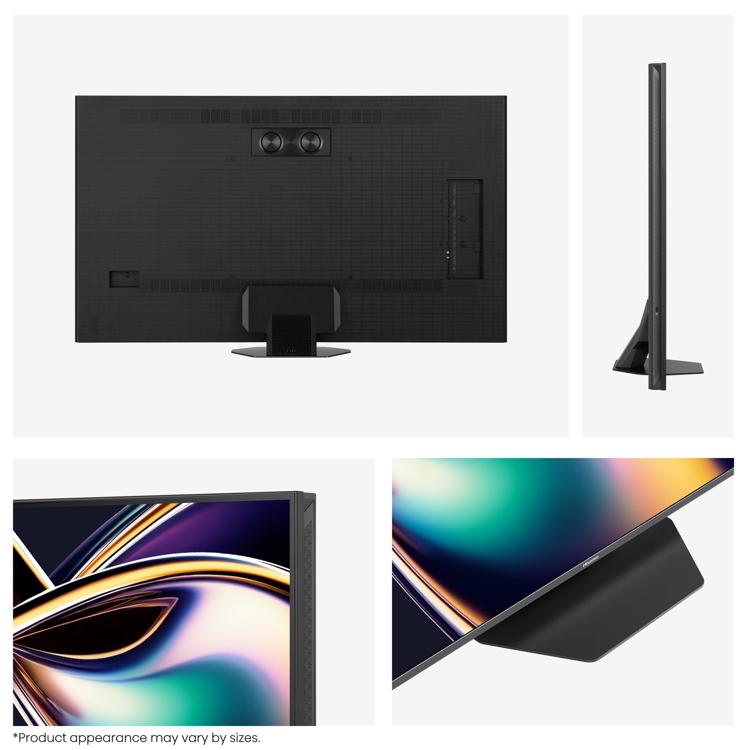 Hisense 55U8QTUK tv 139,7 cm (55") 4K Ultra HD Smart TV Wifi Zwart, Grijs 700 cd/m² EWO4962 - Afbeelding 4