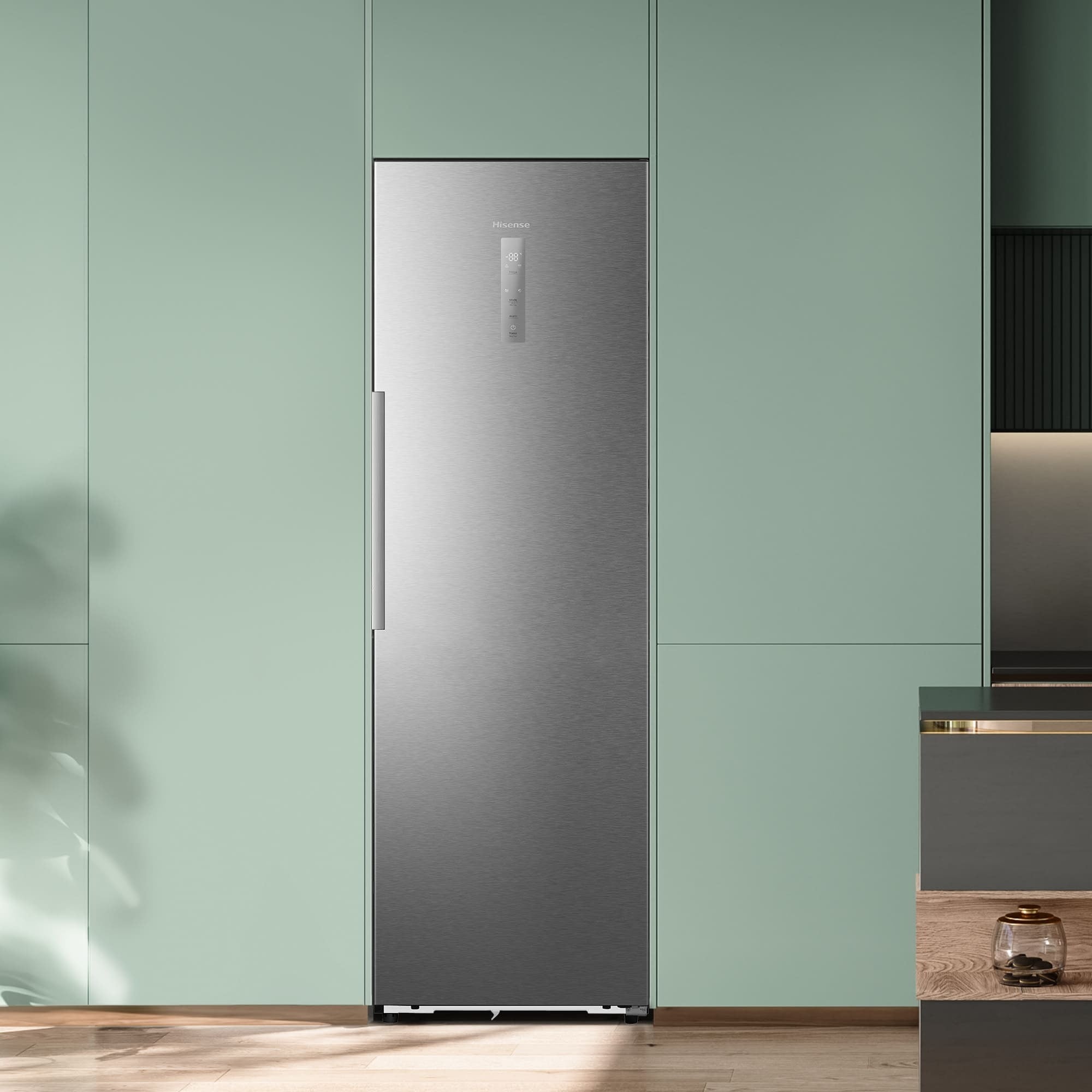Hisense RL3K370SAIE koelkast Vrijstaand 372 l Roestvrijstaal DHZ5350 - Afbeelding 2