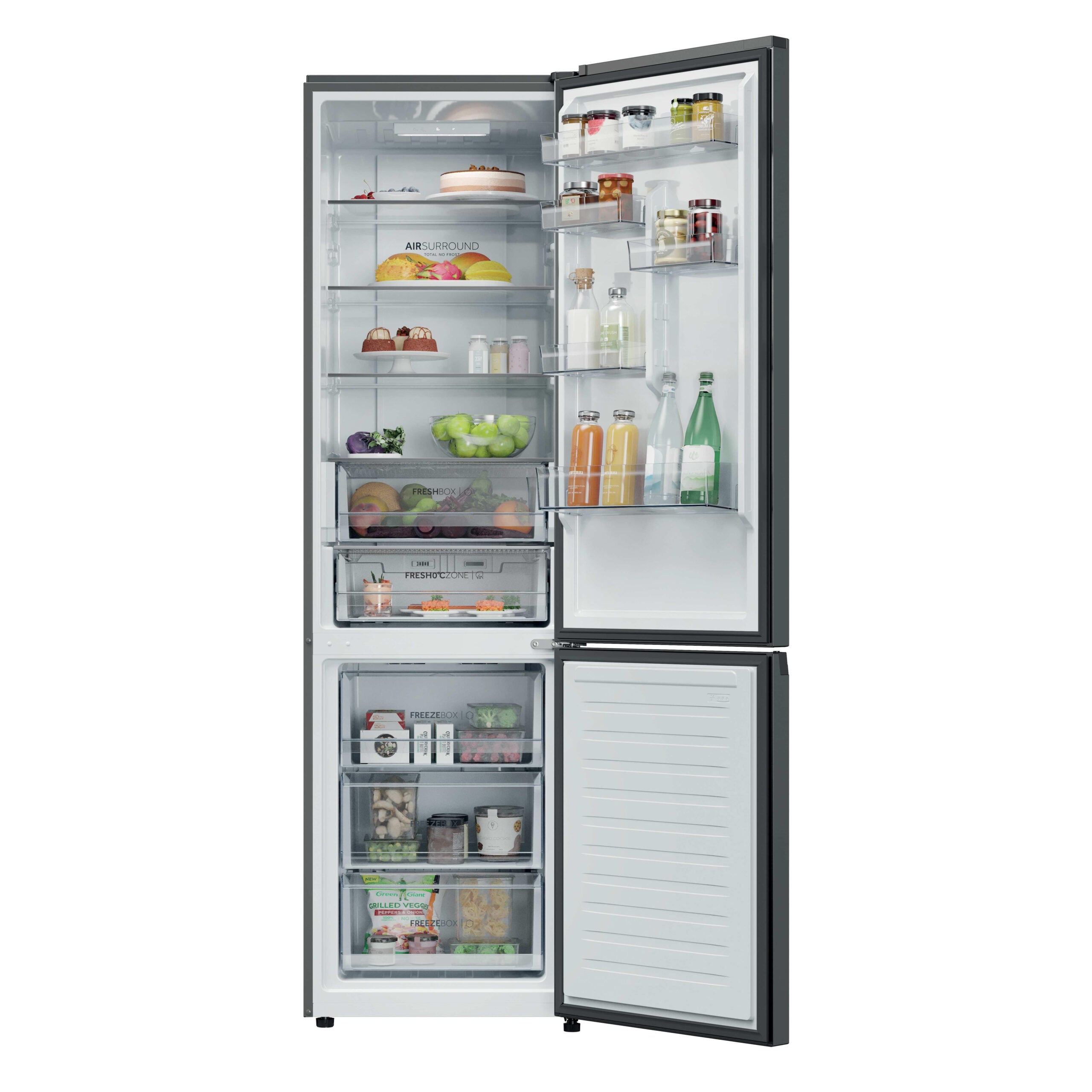 Haier 2D 60 Serie 3 HDPR3620CNPD Vrijstaand 409 l Roestvrijstaal DHZ5196 - Afbeelding 3
