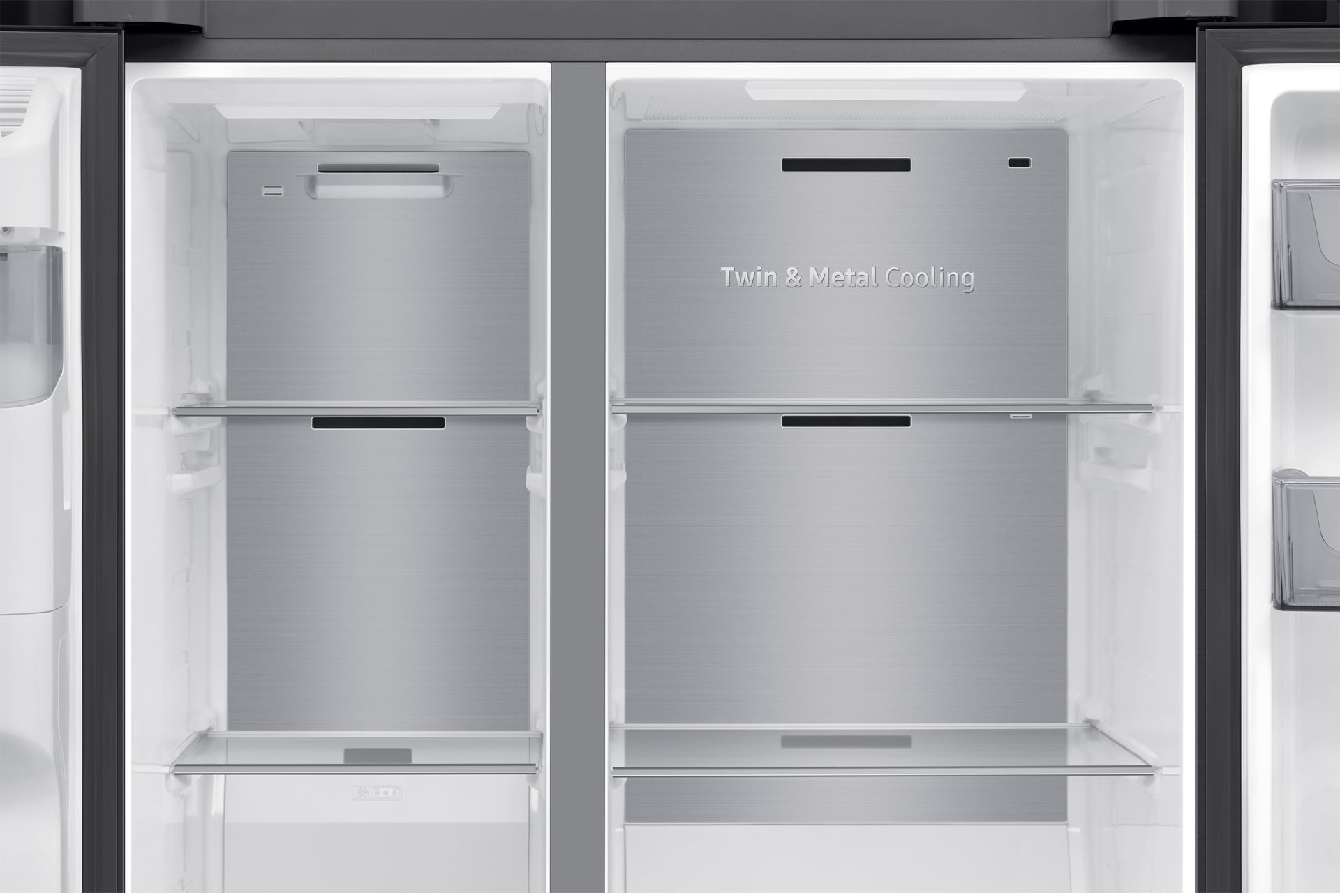 Samsung Amerikaanse koelkast 7-serie (634L) Zwart (mat) Wifi - RS70F66KBF - EWO5285 - Afbeelding 7