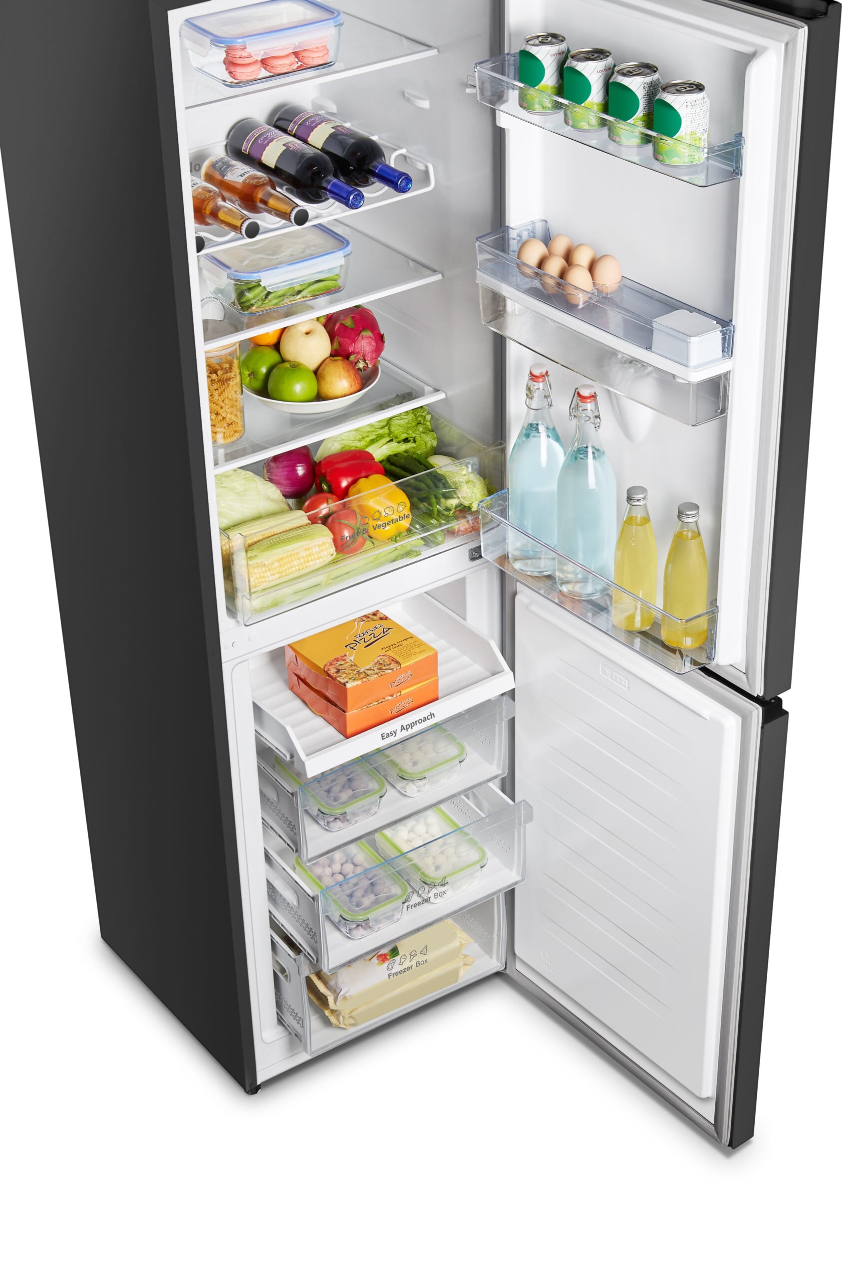 Hisense RB327N4WBE koel-vriescombinatie Vrijstaand 256 l Zwart EWO5010 - Afbeelding 7