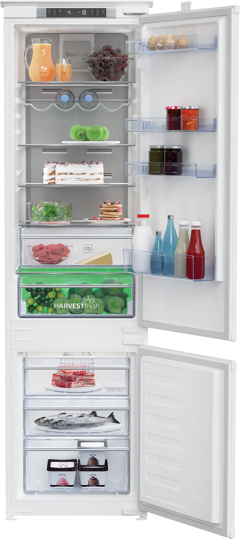 Beko BCNA306E4SN Ingebouwd 284 l Wit - Afbeelding 7