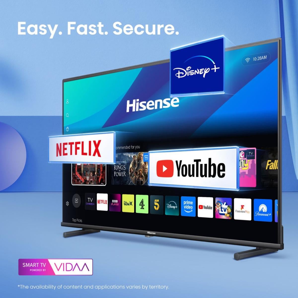 Hisense 40A5Q 101,6 cm (40") Full HD Smart TV Wifi Zwart - EWO4930 - Afbeelding 9