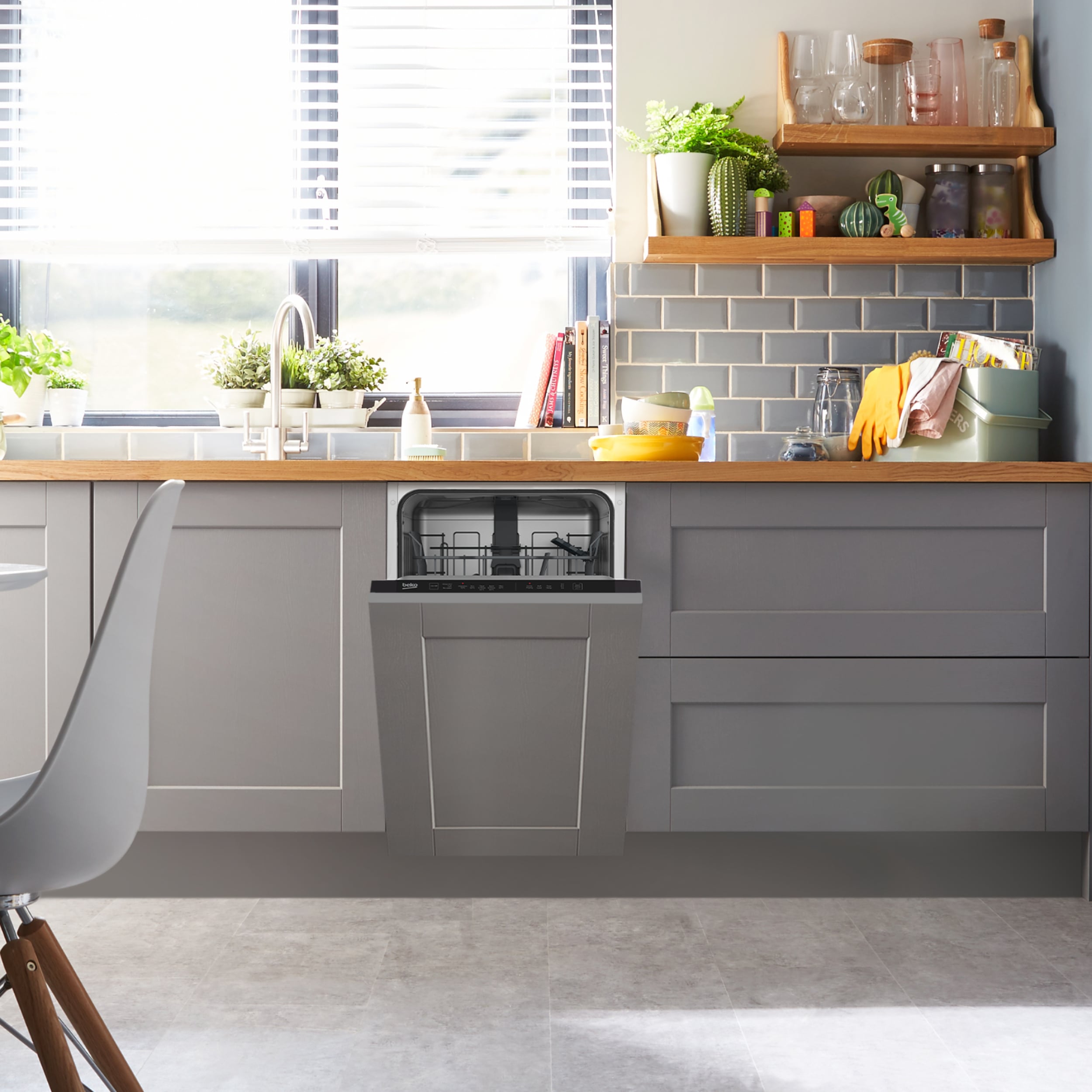 Beko DIS15020 vaatwasser Volledig ingebouwd 10 couverts EWO5106 - Afbeelding 6