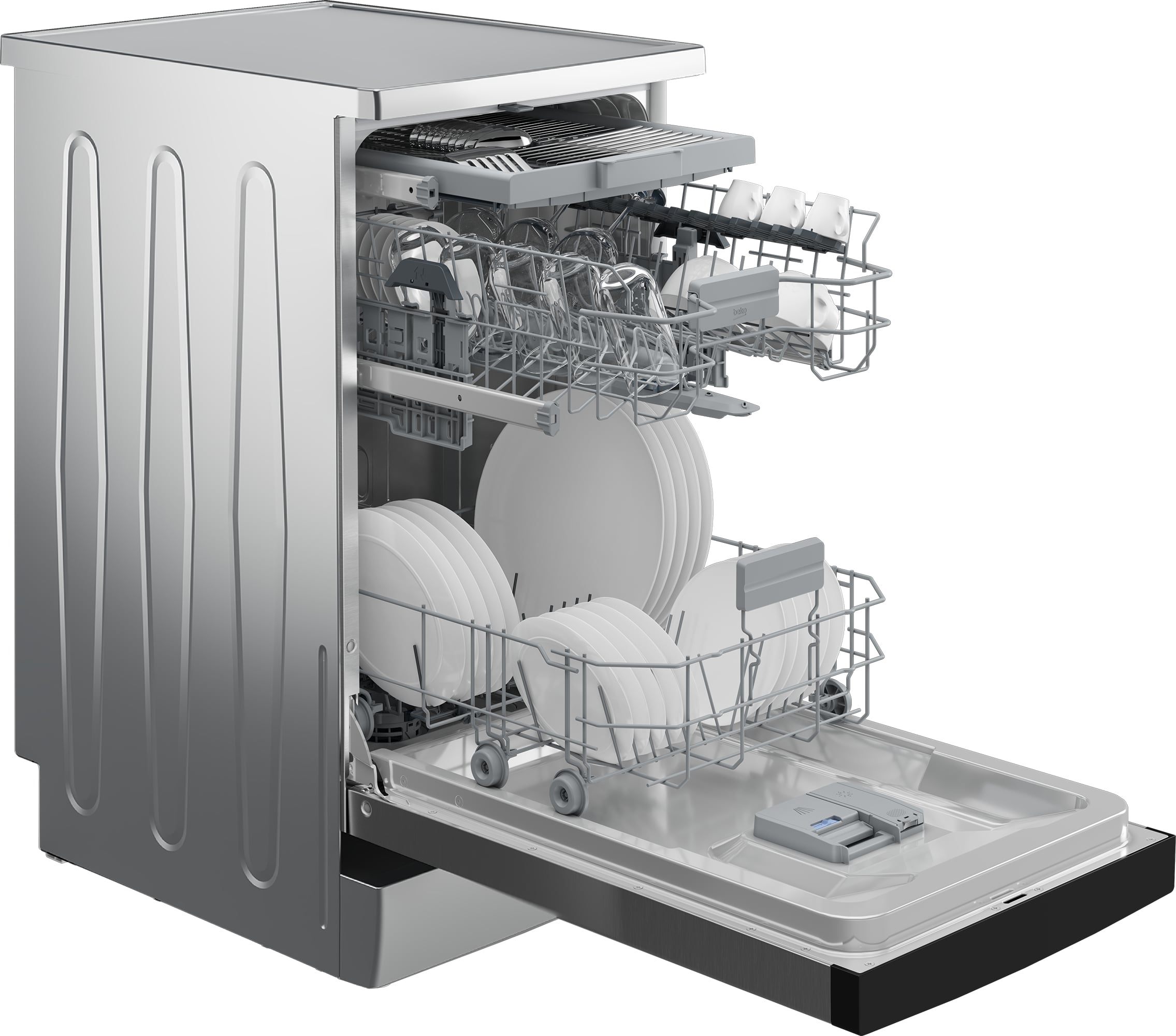 Beko BDFS26046XQ vaatwasser Vrijstaand 10 couverts - Afbeelding 4