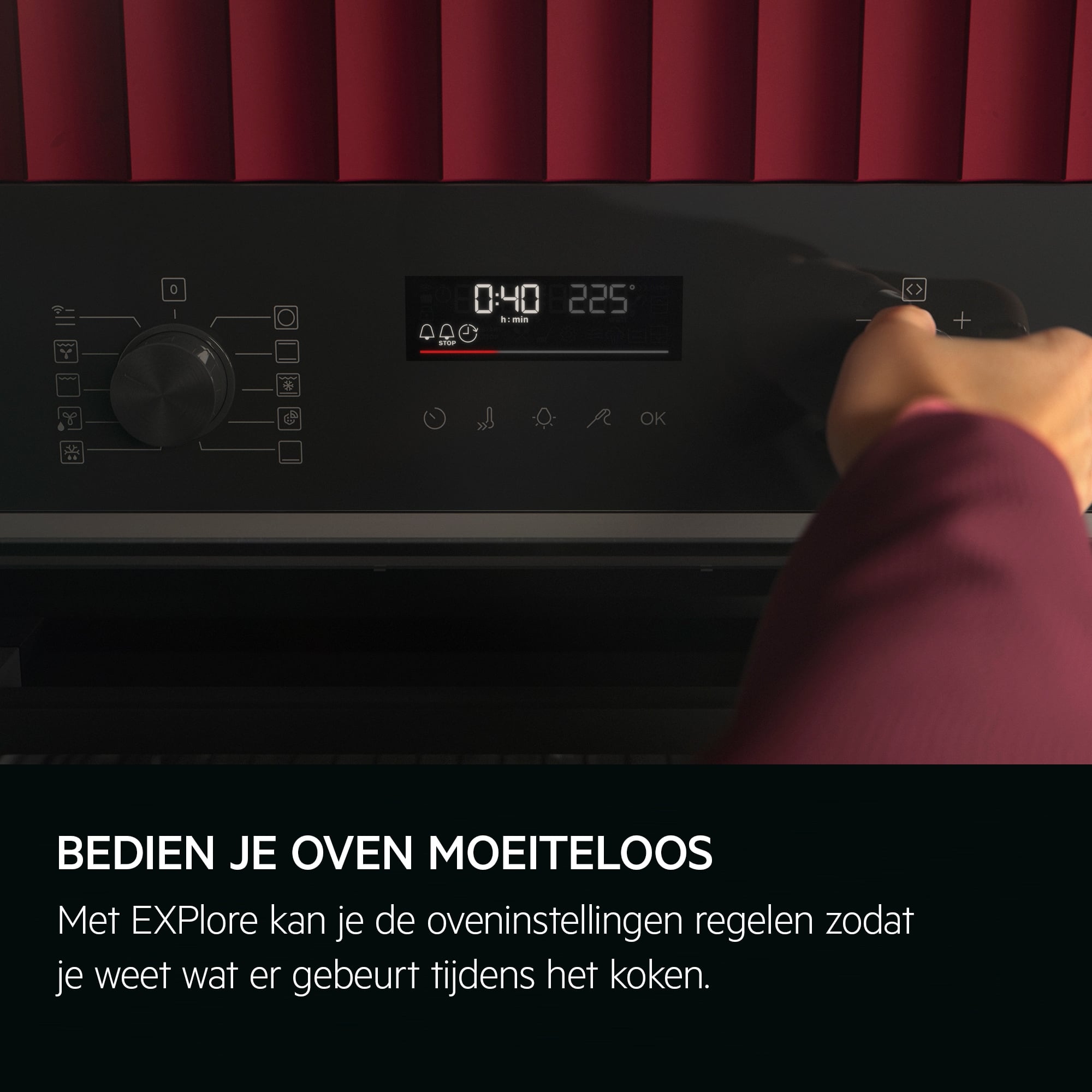 AEG Series 6000 TK6NK40FM 44 l 3000 W Roestvrijstaal - Afbeelding 3