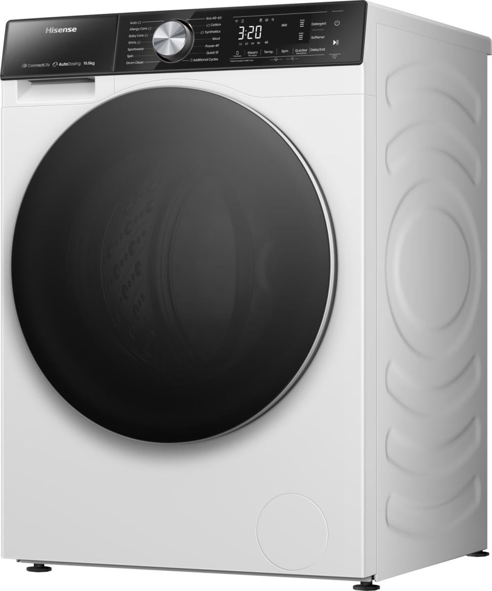 Hisense WF5S1045BW wasmachine Voorlader 10,5 kg 1400 RPM Wit DHZ5239 - Afbeelding 7