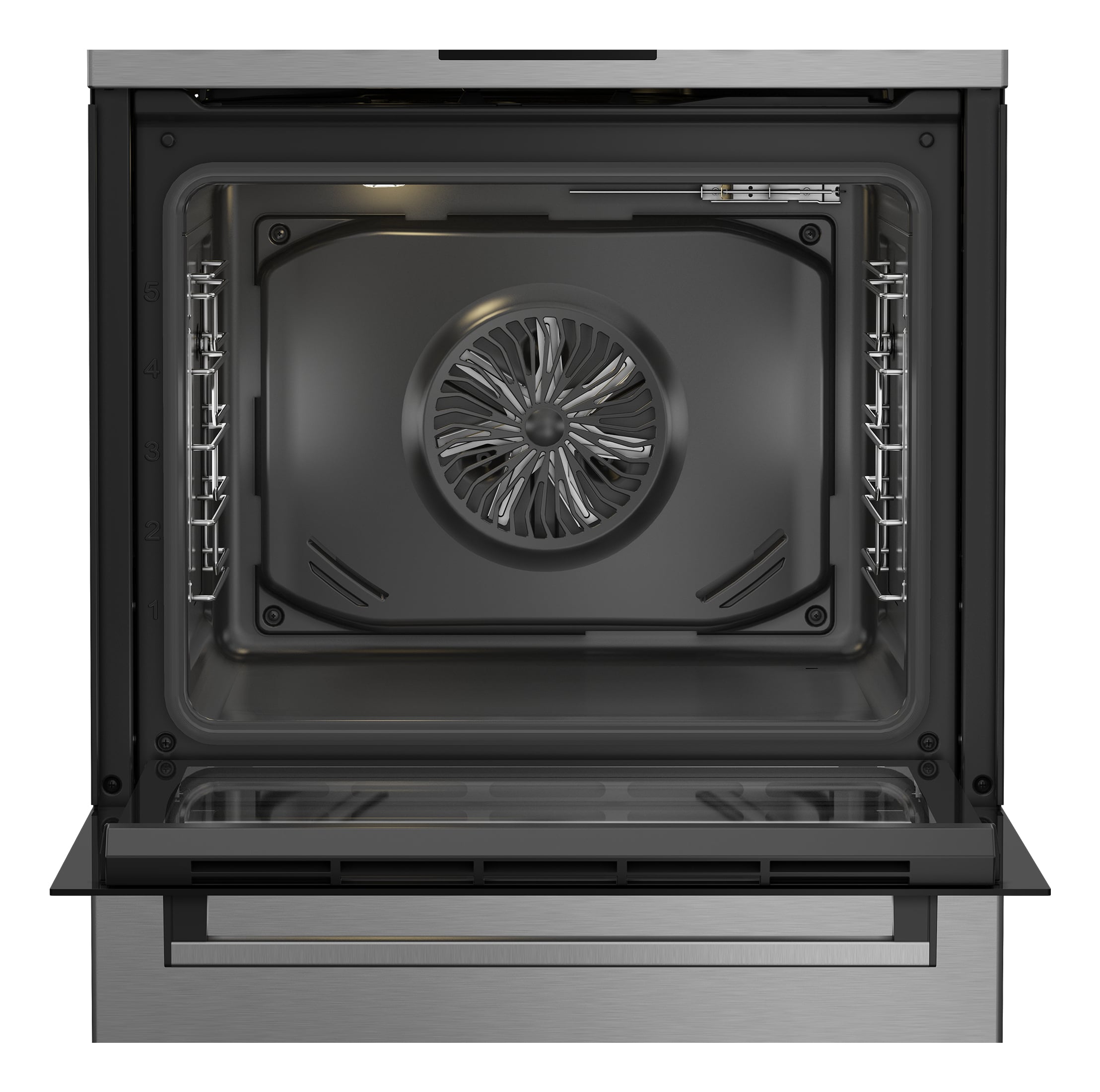 Beko FBE6133XS NL Vrijstaand fornuis Electrisch Gaskookplaat Zwart, Roestvrijstaal - Afbeelding 7