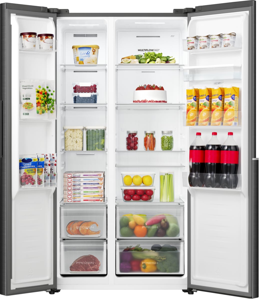 Gorenje SN954E2WDB amerikaanse koelkast Vrijstaand 541 l Zwart DHZ5232 - Afbeelding 5