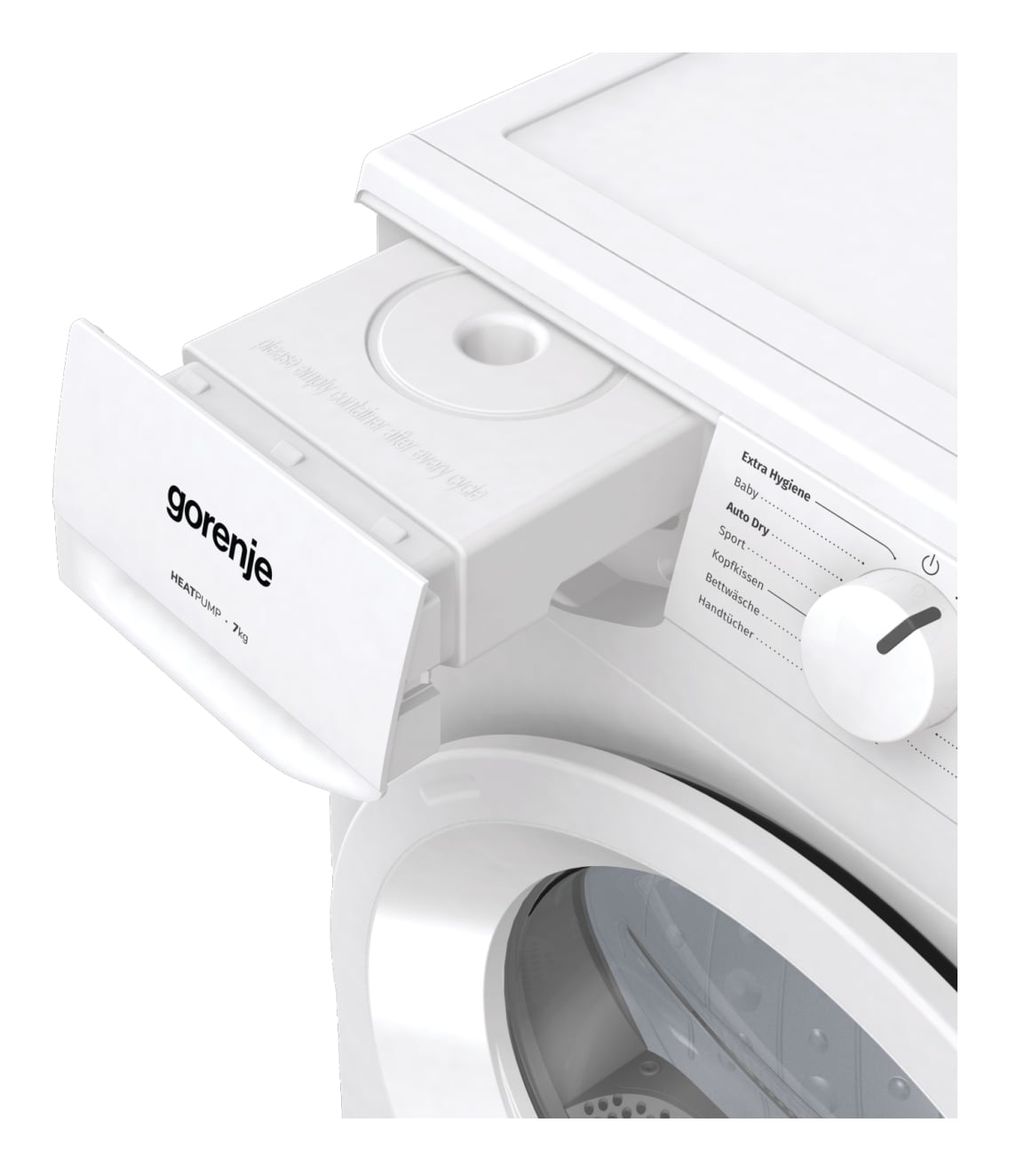 Gorenje G200 DHNE72 wasdroger Vrijstaand Voorlader 7 kg Wit DHZ5187 - Afbeelding 8