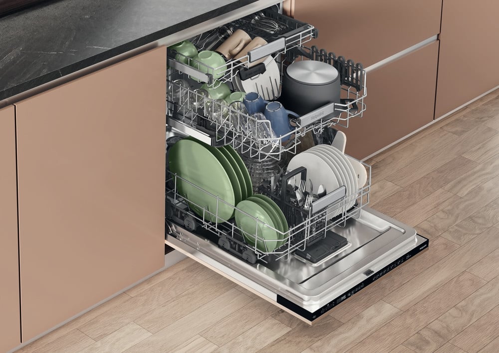 Hotpoint H8IHP42LUK geïntegreerde vaatwasser EWO5111 - Afbeelding 2