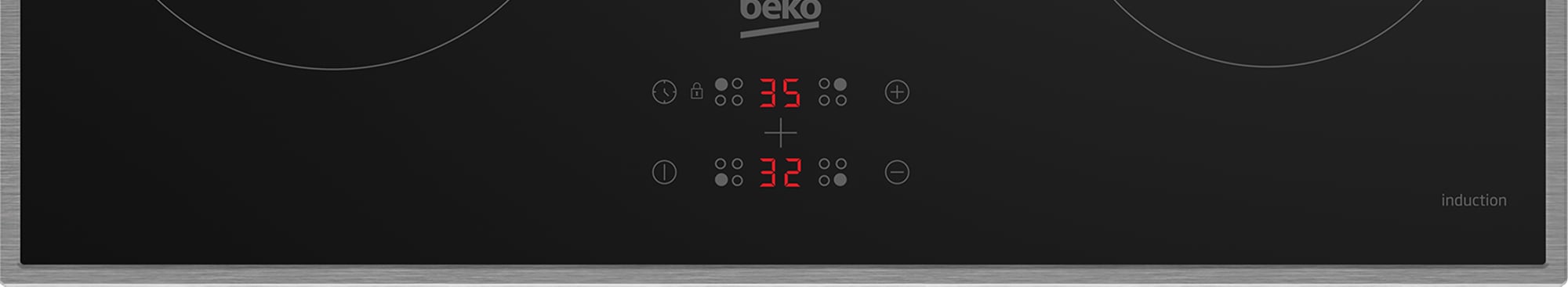 Beko HII64400MTX Zwart Ingebouwd 60 cm Inductiekookplaat zones 4 zone(s) DHZBEKO272 - Afbeelding 6