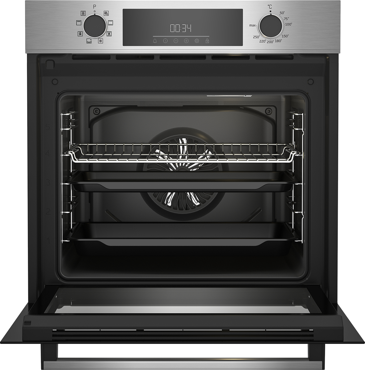 Beko BBIM12300XD 72 l 2600 W Roestvrijstaal DHZBEKO107 - Afbeelding 4