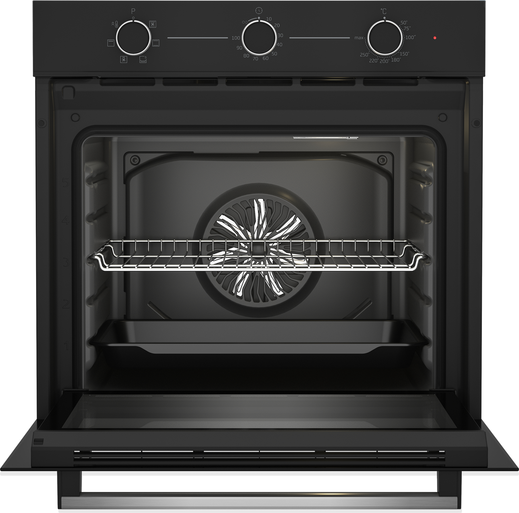 Beko b100 BBIE12100BD oven 66 l 2400 W Zwart DHZBEKO104 - Afbeelding 4