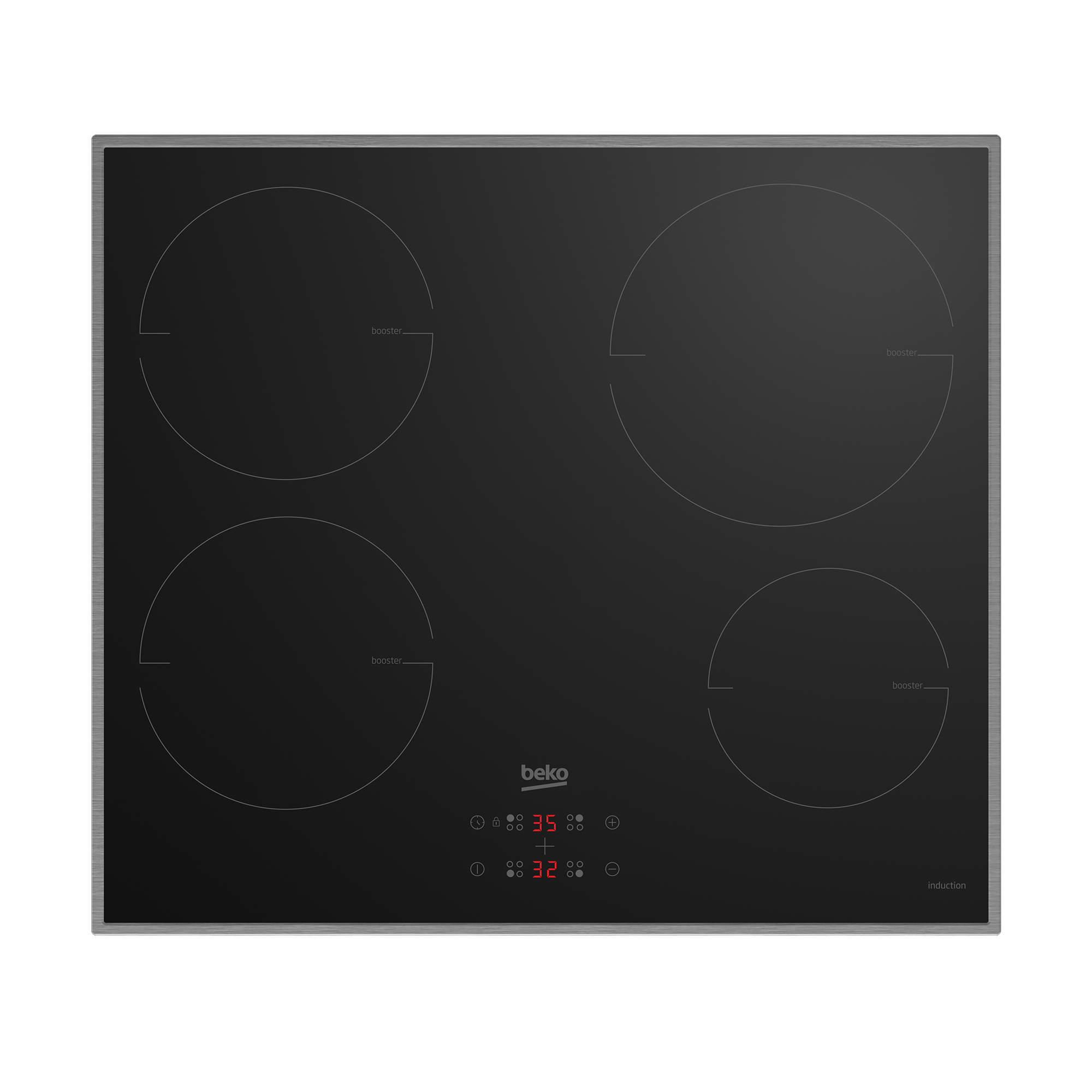 Beko HII64400MTX Zwart Ingebouwd 60 cm Inductiekookplaat zones 4 zone(s) DHZBEKO272 - Afbeelding 7