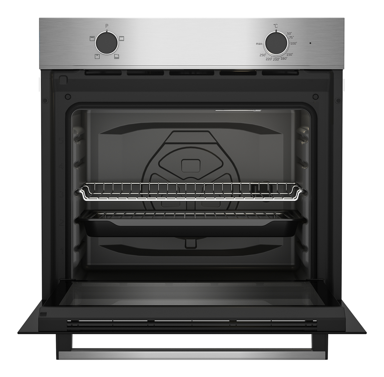 Beko b100 BBIC 12000 XD 74 l 2300 W Zwart, Roestvrijstaal DHZBEKO102 - Afbeelding 4