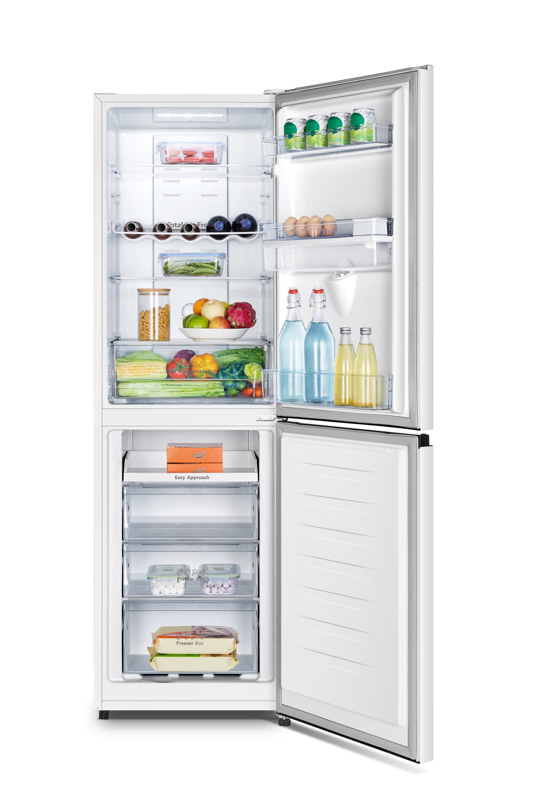 Hisense RB327N4WWE koel-vriescombinatie Vrijstaand 256 l Wit - EWO5401-NP - Afbeelding 2