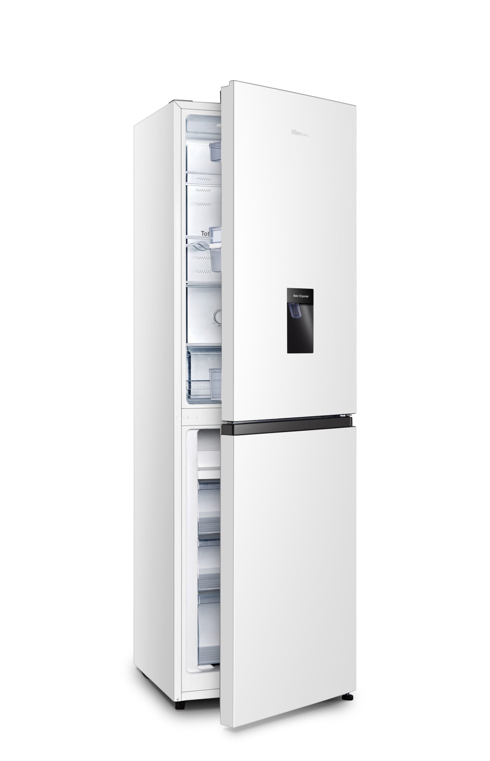 Hisense RB327N4WWE koel-vriescombinatie Vrijstaand 256 l Wit - EWO5401-NP - Afbeelding 6