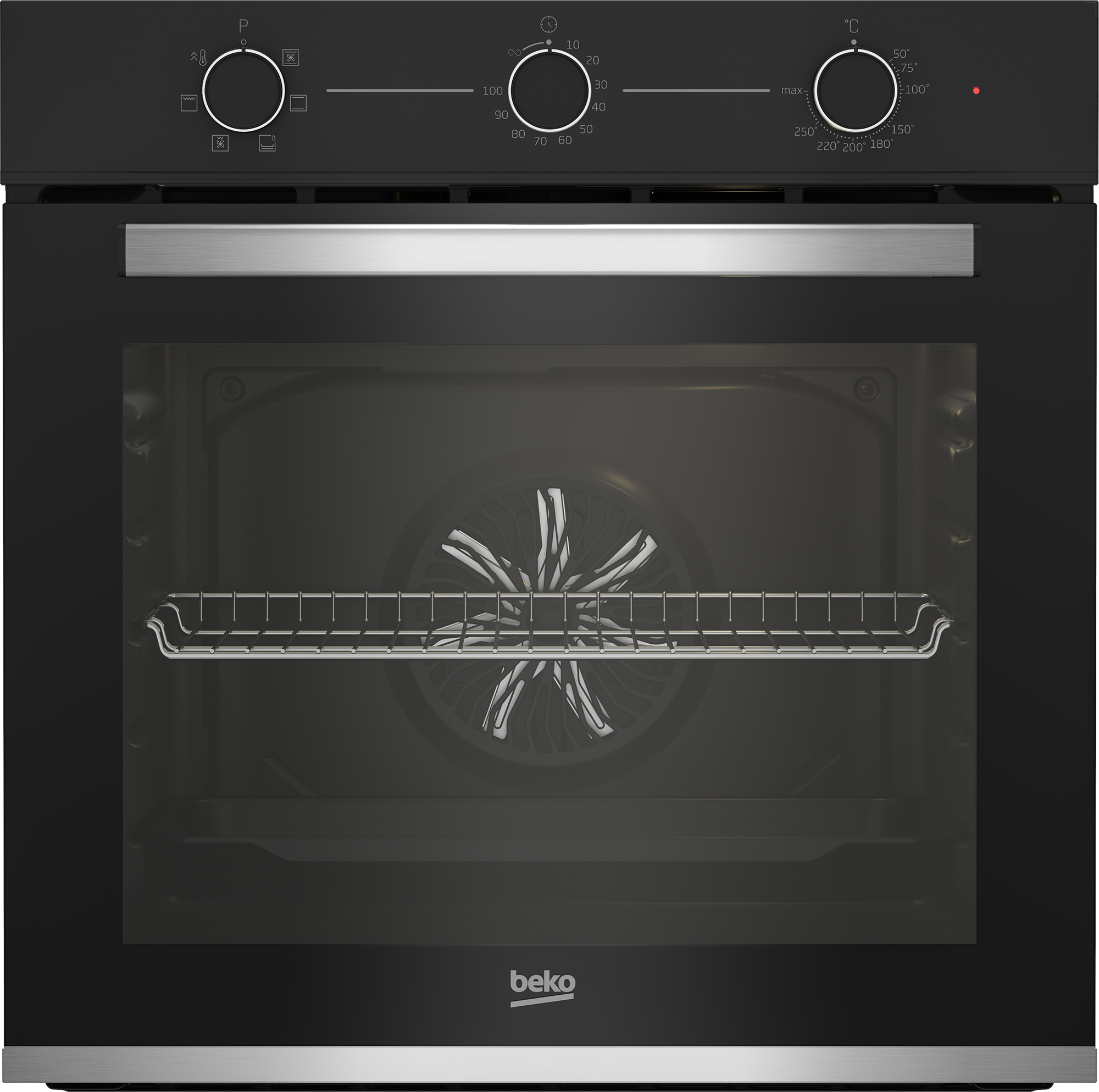 Beko b100 BBIE12100BD oven 66 l 2400 W Zwart DHZBEKO104 - Afbeelding 8