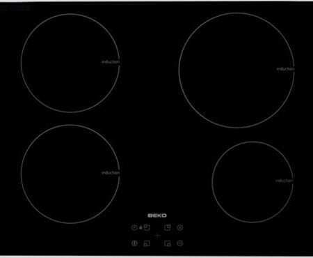 Beko HII 74400 AT kookplaat Zwart Ingebouwd Inductiekookplaat zones 4 zone(s) DHZBEKO266
