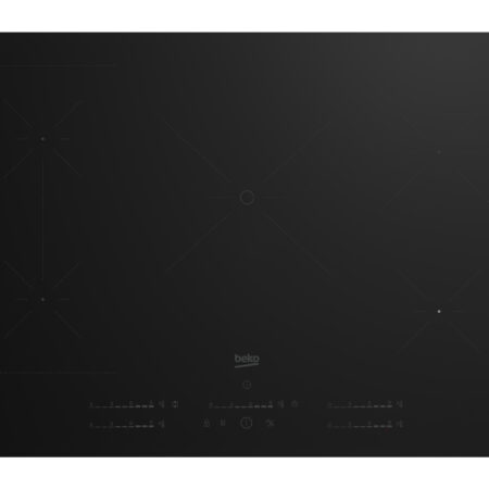 Beko HII85770SUFT kookplaat Zwart Ingebouwd 80 cm Inductiekookplaat zones 5 zone(s) DHZBEKO276