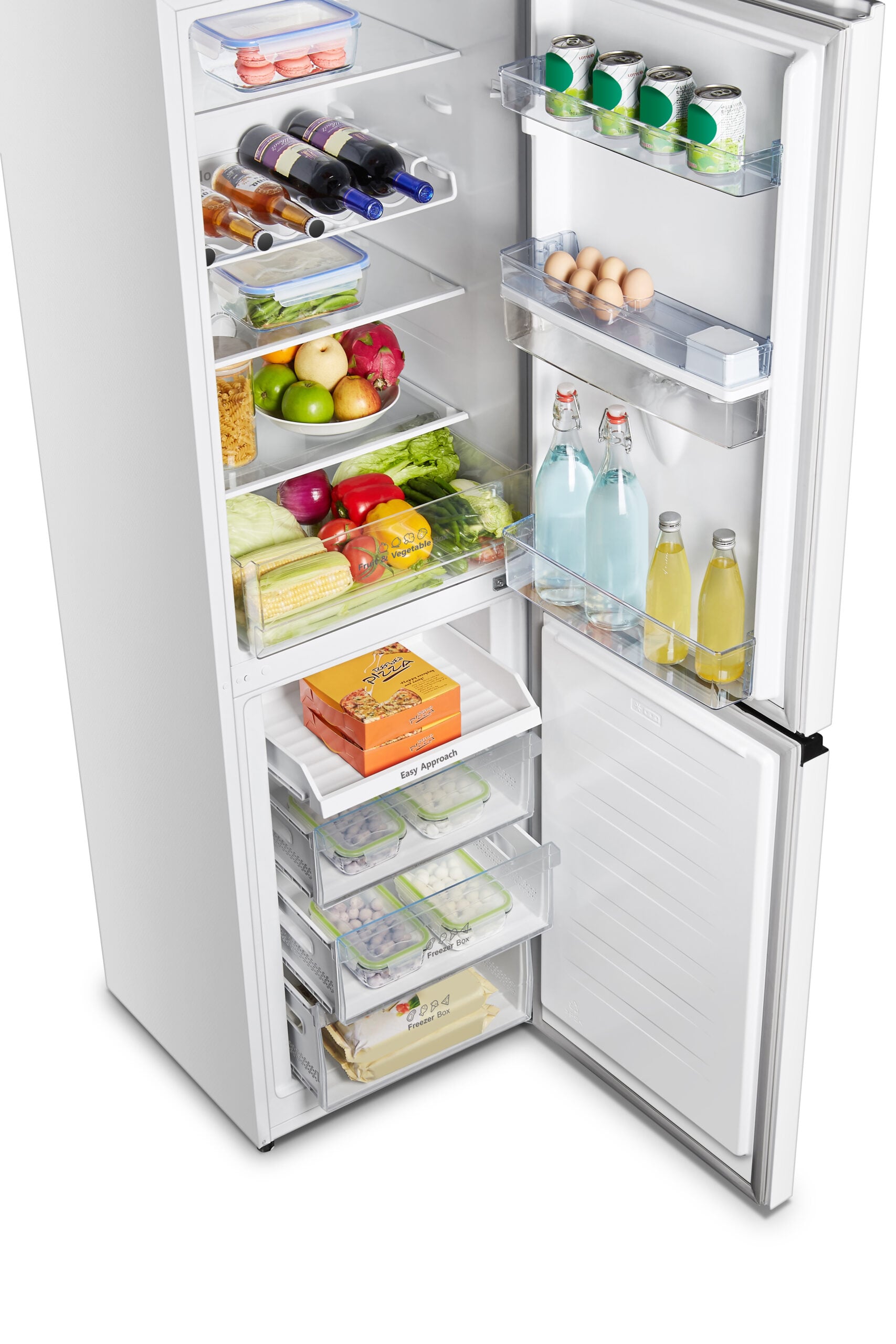 Hisense RB327N4WWE koel-vriescombinatie Vrijstaand 256 l Wit - EWO5401-NP - Afbeelding 7