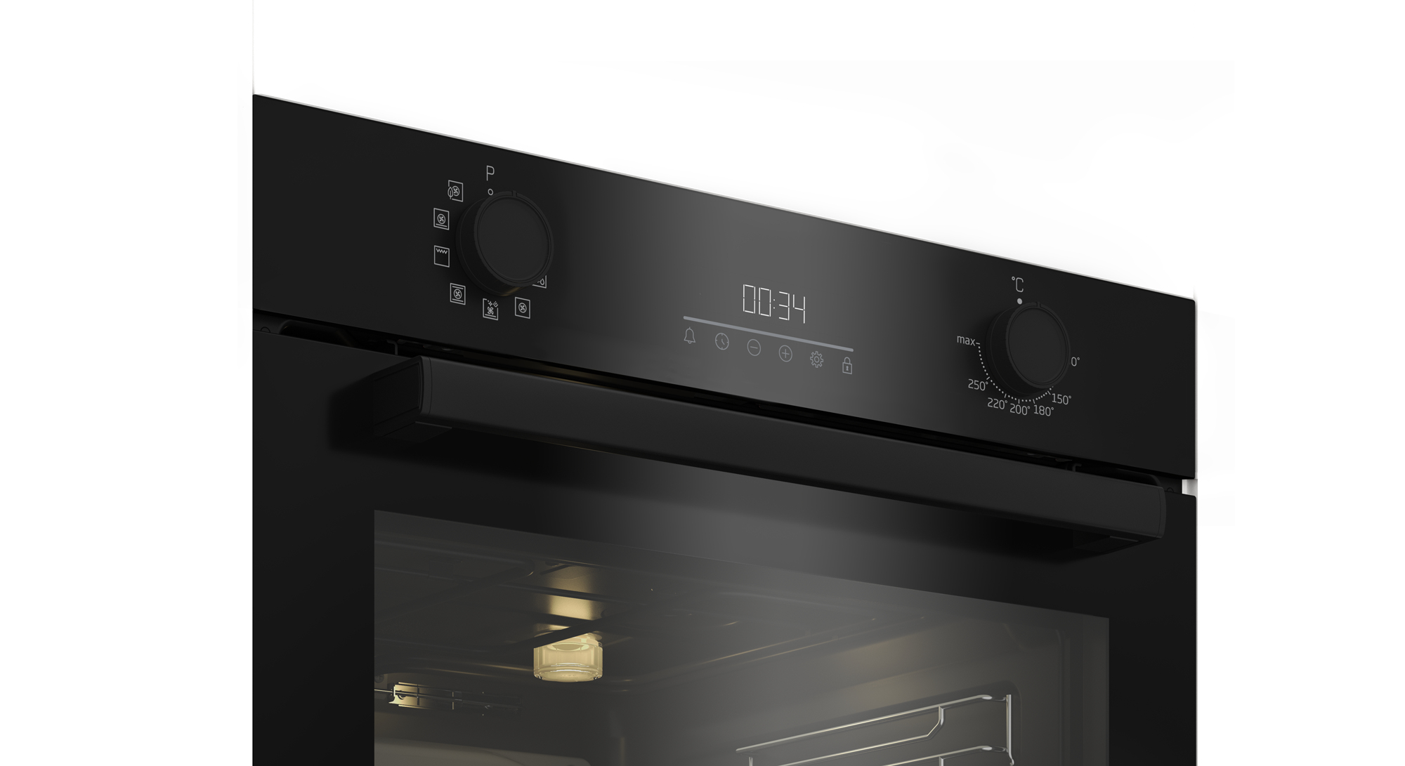 Beko BBIM173001BE oven 72 l Zwart DHZBEKO108 - Afbeelding 2