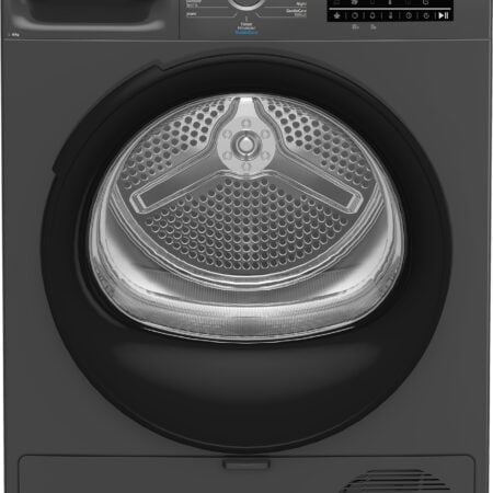 Beko BM3T3824A wasdroger Vrijstaand Voorlader 8 kg Antraciet DHZBEKO178
